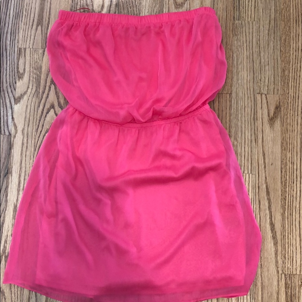 Express Strapless Dress